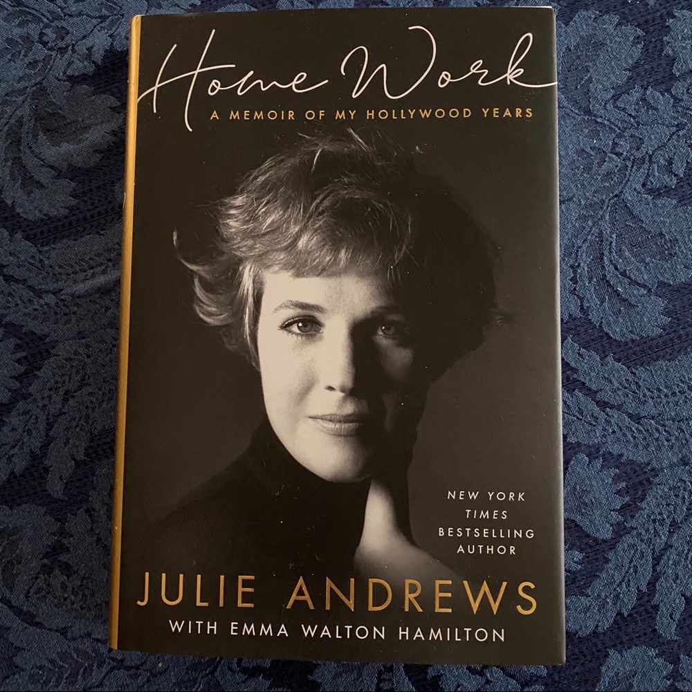 Julie Andrews hard cover autobiography “Home Work”